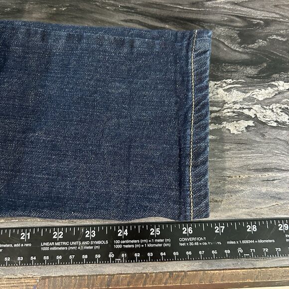 Banana Republic Womens Jeans 28/6 Girlfriend Dark Wash Straight Leg Mid Rise - Picture 7 of 11